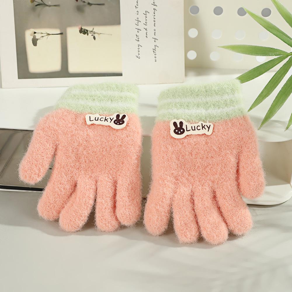Fingerless Winter Gloves for Kids - Cute, Cozy, Cold-Proof, Five-Finger Design