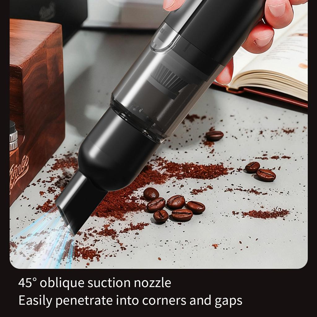 Handheld Coffee Grinder Dust Collector With Detachable Structure Handheld Vacuum Cleaners For Home Use And Travel