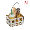 1 :6 /1: 12 Simulation Mini Bread Baguette Miniature Dollhouse Bakery Food With Basket For Doll Kitchen Accessories