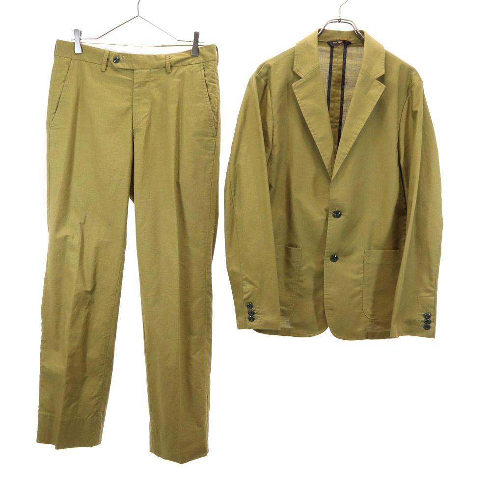 Mr.GOODMAN&PARTNERS made in Japan suit Setup M Brown tailored jacket Men's Used