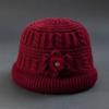 Winter Wool Knitted Hat and Scarf Set for Women - Fleece-Lined, Thick, Cold-Proof, Ear Protection.