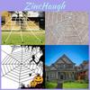 High-quality Halloween Horrible Spider Web Ideal For Spooky Party Decorations