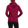 adidas Letter Print Pattern Hoodie with Long Sleeves Women Tops Red GP8733