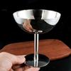 Ice Cream Cups Salad Bowl Stainless Steel Bowl Dessert Fruit Plate Snack Dish