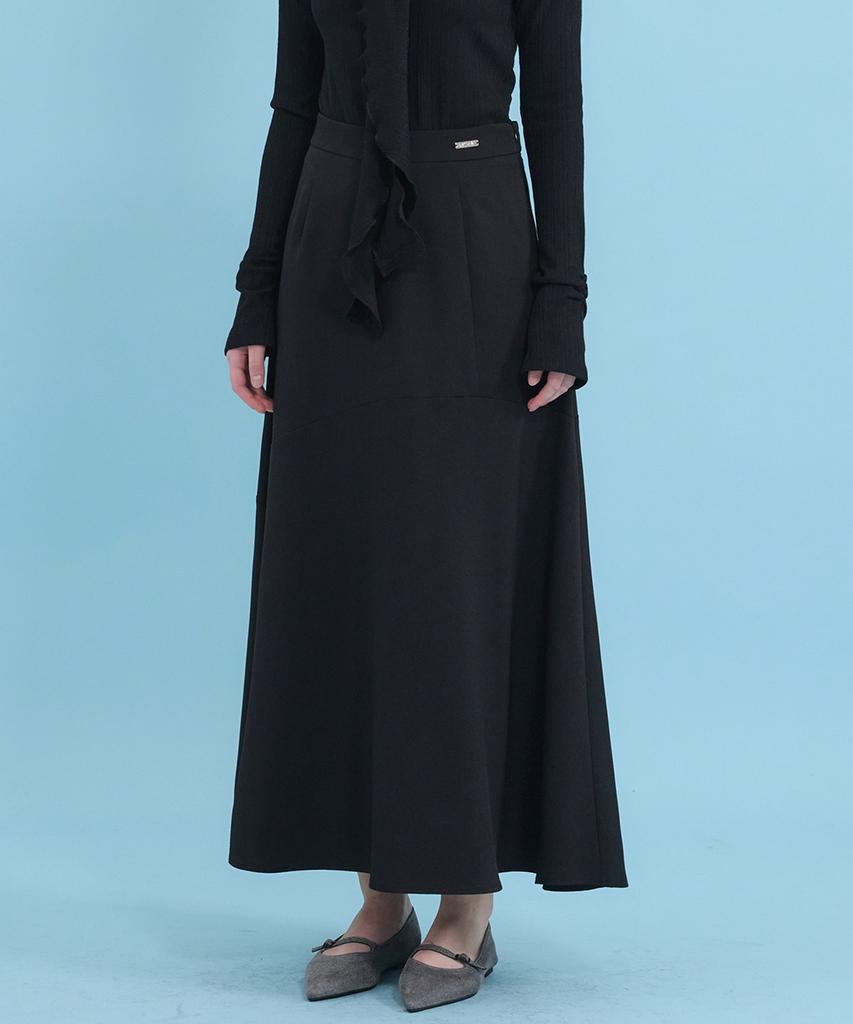 Micene Dyna Flare Maxi Skirt