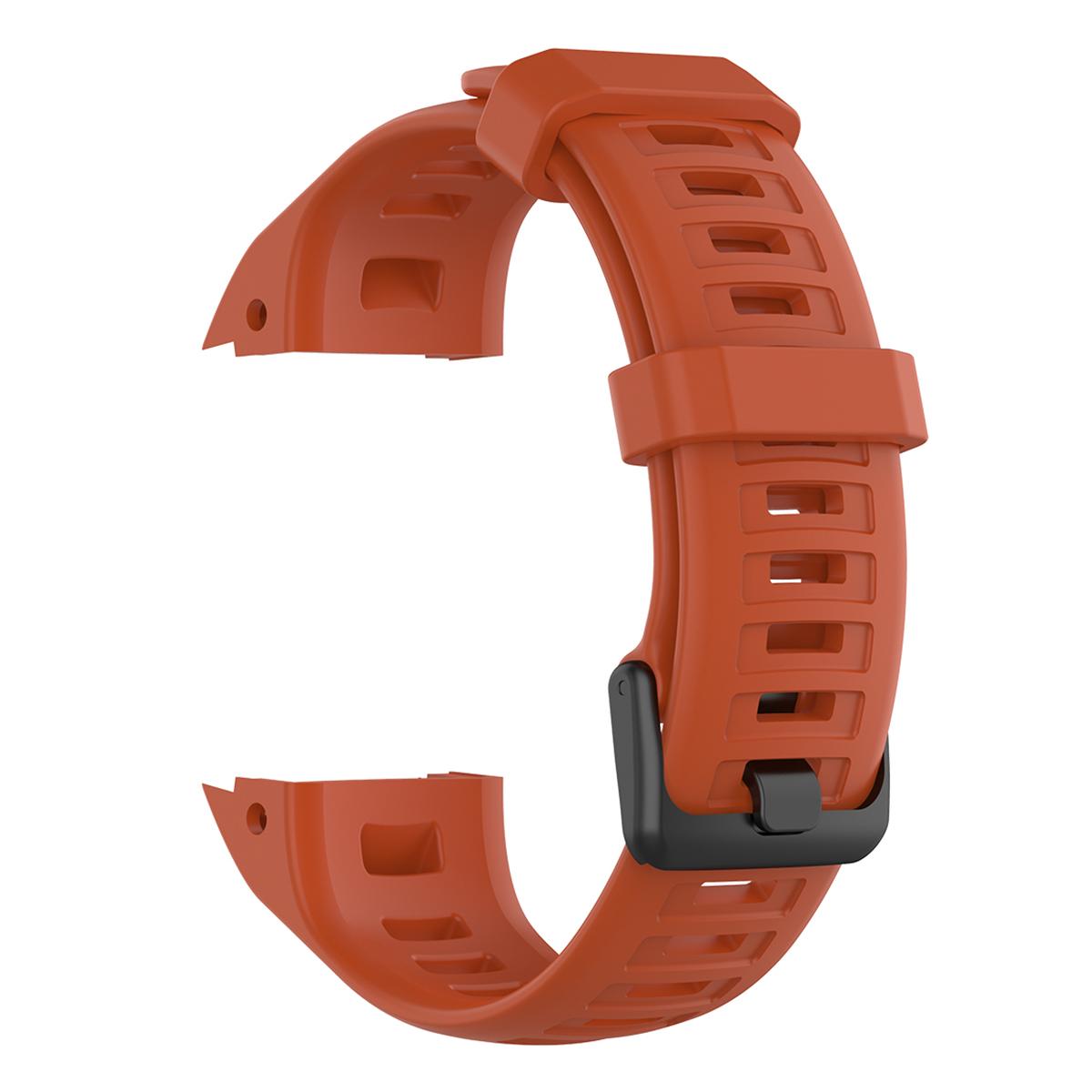 

Силіконовий ремінець для годинника для Garmin Instinct Tactical/Instinct Tide/Instinct 2/Instinct з чорною застібкою Red