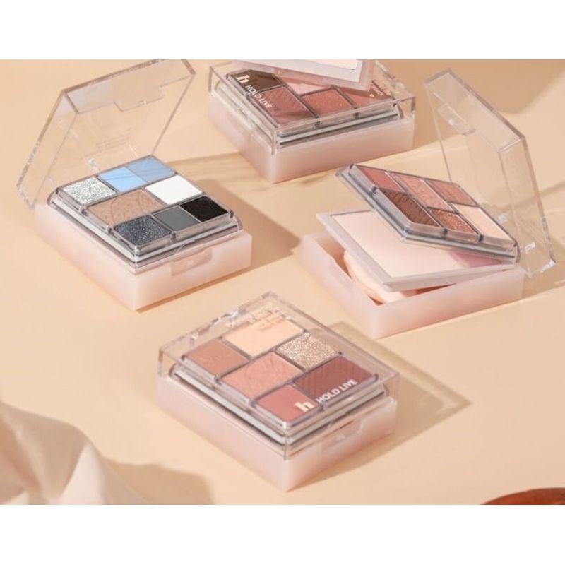 HOLD LIVE - 2-in-1 Lidschatten & Rouge Palette - H03