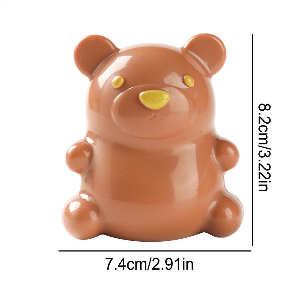 

Bear Nail Brush Nails Toes Cleaning Brush Easy To Grip Bear Finger Nail Brush With Soft Bristles Gently Nail Cleaning Brush
