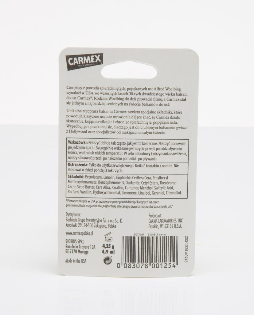 Carmex Classic Feuchtigkeitsspendender Lippenbalsam 7.5