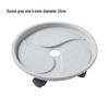 Lilang Rolling Plant Pot Caddy with Drip Tray