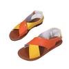 Fashion Female Shoes 2025 Summer Open Toe Women's Sandals Plus Size Mixed Colors Sandal for Outdoor Casual Comfortable Beach & Daily