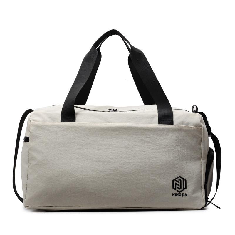 Short-distance large-capacity travel bag dry and wet separation sports portable fitness bag light casual messenger shoulder storage bag