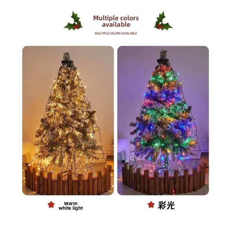 Christmas Tree Led Lights With Low Voltage Power For Festive Home Decor