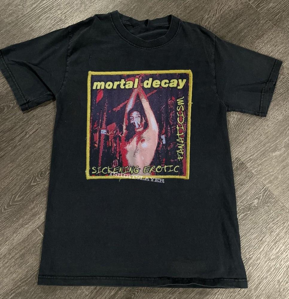 

Mortal Decay Patch Tee Size S-5XL black BL1626 Unisex T-Shirt XL