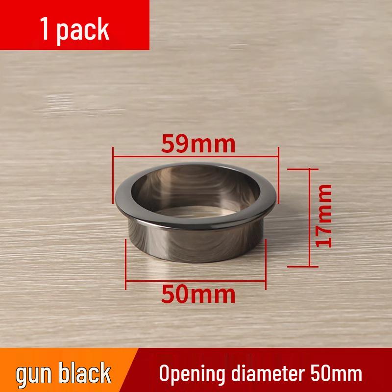 Round Plastic Desk Grommet Cover for Cable Management