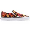 Vans Classic Slip-On Flower Print Unisex Sneakers Multi-Color Black VN0A3UT7BML