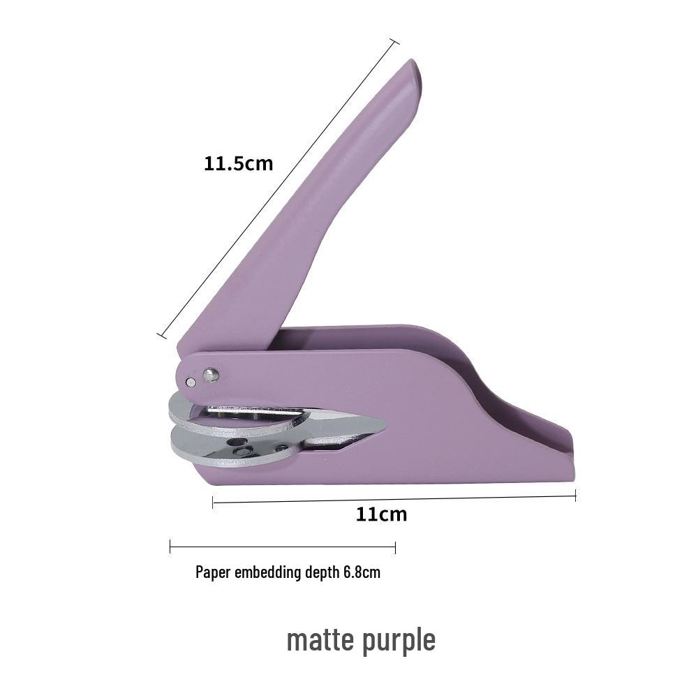 Custom Steel Embossing Pliers for Wedding Logo/Name & Pattern – Raised or Recessed Design Sticker.