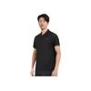 Asics Logo Soft Casual Sports Polo Shirt Men Tops Black 2031E616-001