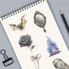 50Pcs/Set Retro Magic Art. Halloween PET Stickers Waterproof DIY Fashion Doodle Decals Stickers