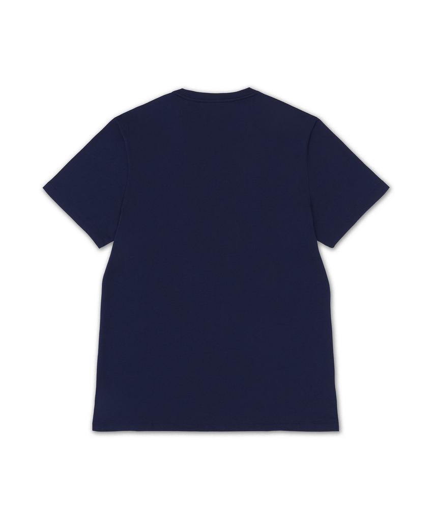 POLO RALPH LAUREN Logo Cotton Jersey Slip Shirt - Navy