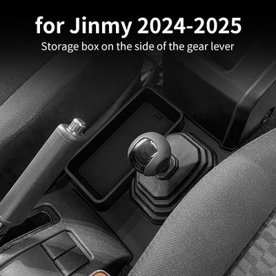 Boîte de rangement pour levier de vitesse de voiture Organisateur de console centrale Accessoires Pour Suzuki Jimny 2019 2020 2025 2025 2025 2025 2025 JB74 JB64