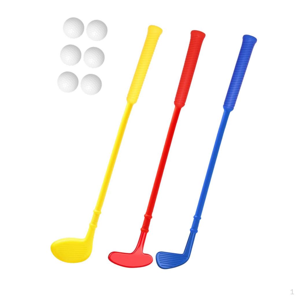 Play Set Sport Training Education Toy Garden Game with And Club for 6 7 8 9 -year -old Children