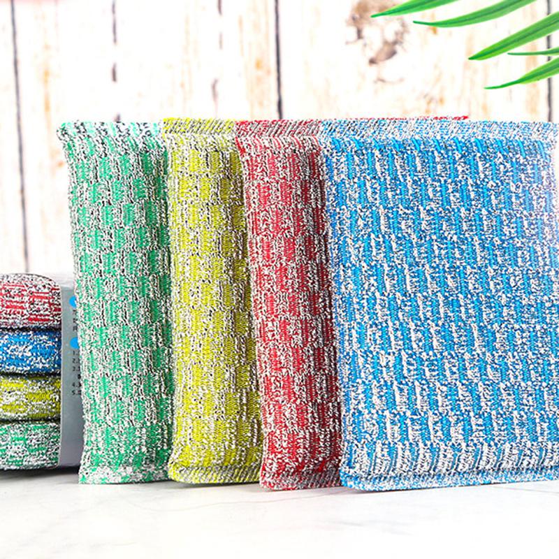 

1 шт., губка для мытья посуды разных цветов, губка для чистки, салфетки для чистки, кухонная губка для кастрюль, сковородок, посуды