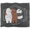 We Bare Bears Silky Selfie Supersoft Blanket