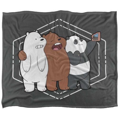 We Bare Bears Silky Selfie Supersoft Blanket