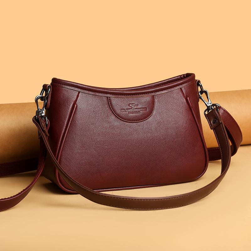 Women's Small Square Bag Middle-aged Mother Crossbody Bag