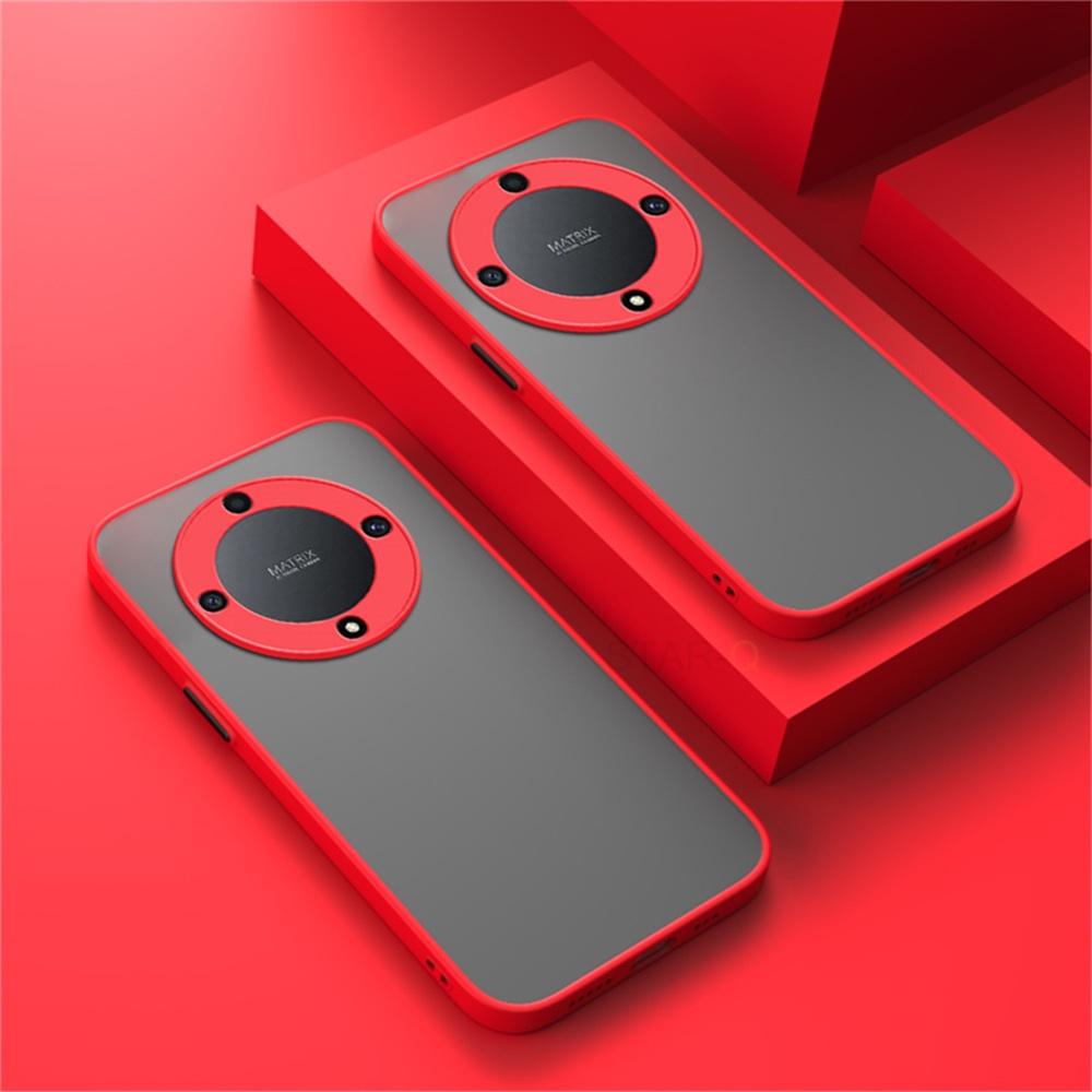 Matt Gjennomsiktig Deksel For Huawei Honor Magic 6 5 Lite 5g X9a X9b 5lite 6lite Silikon Støtfanger Hard Bakside Magic5 Magic6 Lite