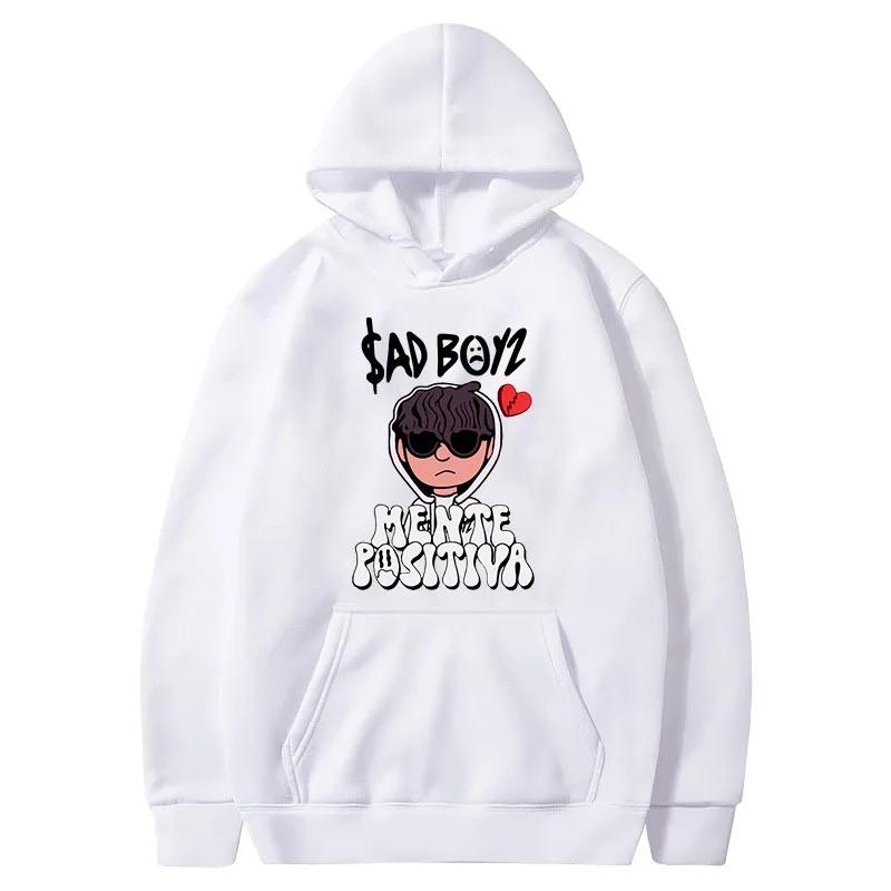 2025 Men's Hoodies Junior H Sad Boys Harajuku Girls Hip Hop Pullover Fancy Music Gift Casual Loose Comfortable Sweatshirt