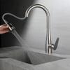 304 Stainless Steel Pull-Out Kitchen Faucet