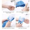 Bath Brush Double Sided Silicone Strong Back Scrubbing Towel Long Strip Belt Convenient Bath Cleaning Massage Brush
