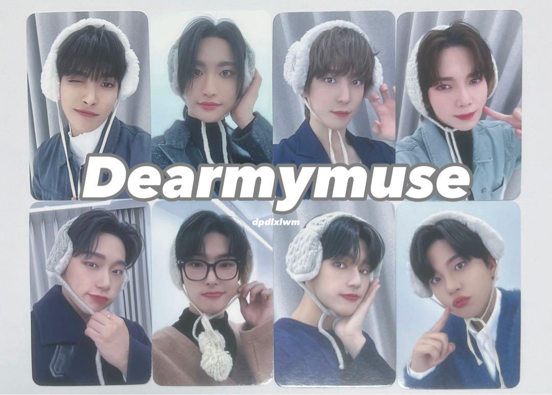 

[USED] ATEEZ Dear My Muse Yeonton Face-to-Face Trading Card Set