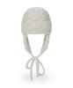 Bajal Va Patch Fly Knit Beanie Cream