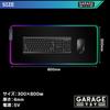 Gaming Mouse Large Desk Mat with USB Cable Garage Tst Pad, Hub, Waterproof, Included,