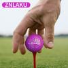 ZNLAKU Golfball, farbiger Golfball, 2-teilige Konstruktion, kompatibel fliegend