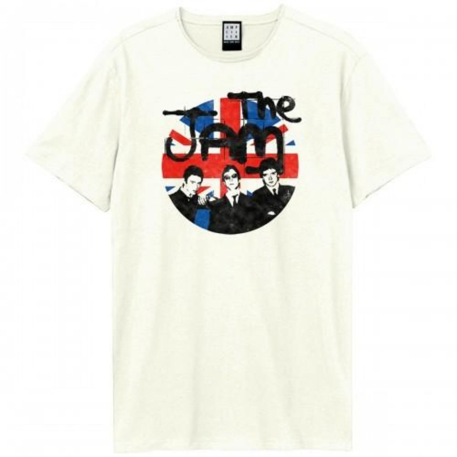 Amplified Unisex Adult The Jam Union Jack T-Shirt S
