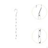 Hanger Clothes Metal Chain With Foldable Storage For The Wardrobe