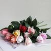 New Simulated Moisturizing Rose Single Hand-felt  Home Decoration Fakes Flower Simulation Wholesale