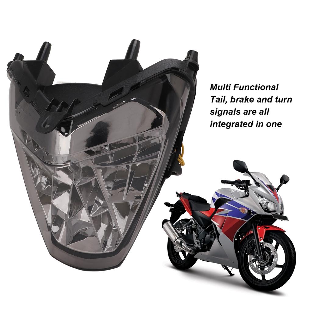 Motorcycle LED Tail Light IP67 Waterproof High Temp Resistant Replacement for CBR300R CB300F CBR250R