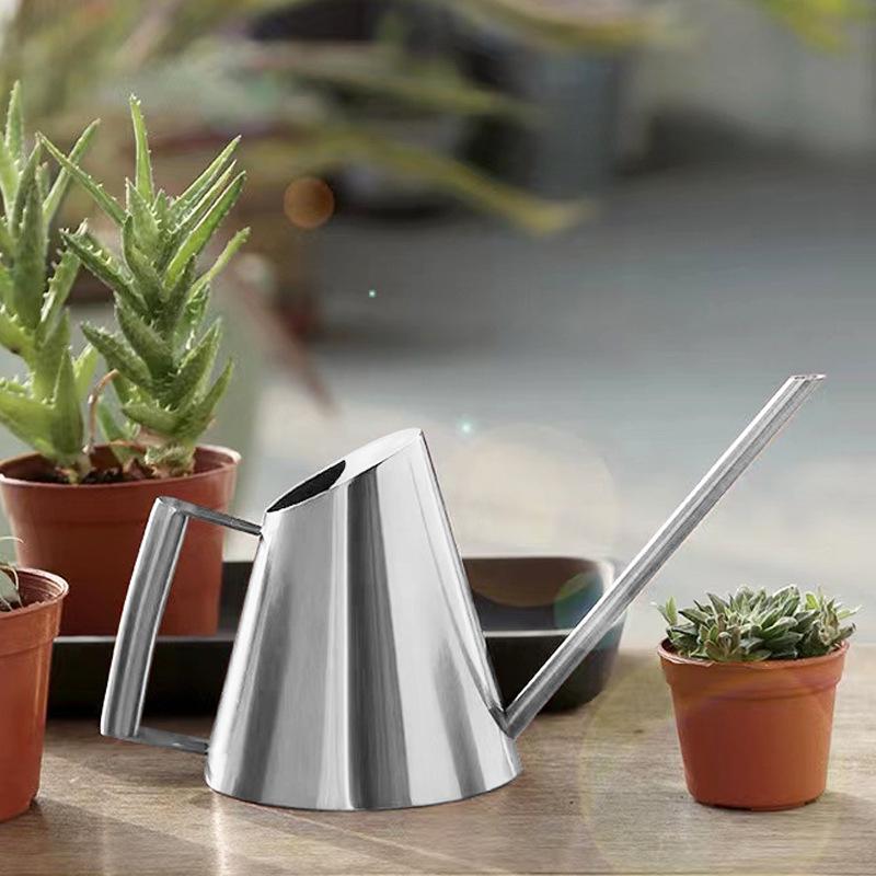 Stainless Steel Long Spout Watering Can for Indoor Plants