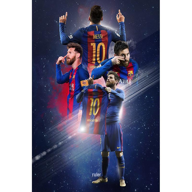 Messi World Cup Canvas Poster for Living Room or Bedroom