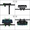 Portable Bike Golf Cart Speaker Mount Bike Speaker Holder Speaker Bike Mount for JBL Flip Series 3/4/5/6/7 & Essential 2