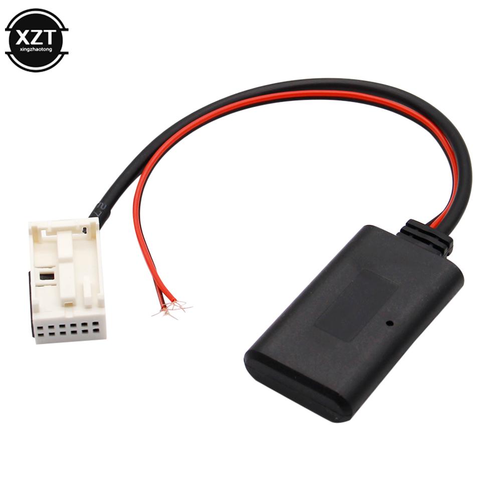 For BMW E60 04-10 E63 E64 E61E70 E90/E91 E92 12Pin Bluetooth-compatible Module Wireless Radio Stereo AUX-IN Aux Cable Adapter