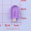 Mini Luminous Ice Cream Resin Accessories for DIY Phone Cases & Fridge Magnets