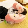 Soft Avocado Plush Duck Toy Fruit Pillow for Baby Girl Birthday Gift Cushion Sleeping Doll Stuffed Animal