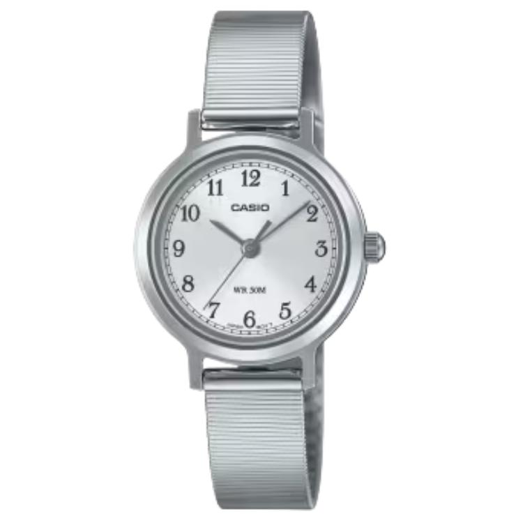 

CASIO LTP B170D 7BV 50m Water Resistant Quartz Movement Stainless Steel Strap Watch Women s Watch LTP-B170D-7BV Silver Dial