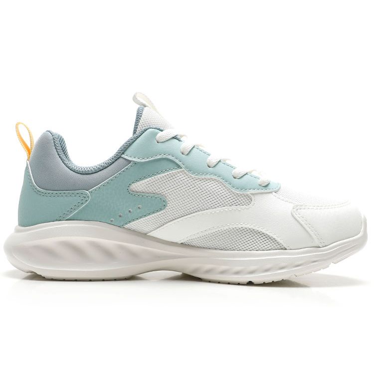Anta Breathable Lightweight Low-Top Running Shoes Women Sneaker White Light-Blue 922415525-2